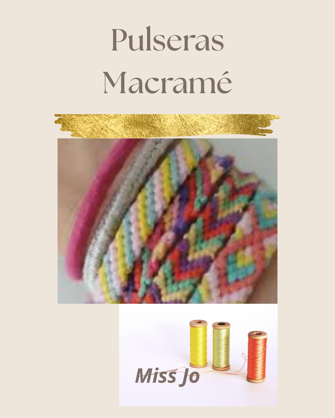 Beige Simple Macrame Essentials Instagram Post - Joanne Dunn Garcia