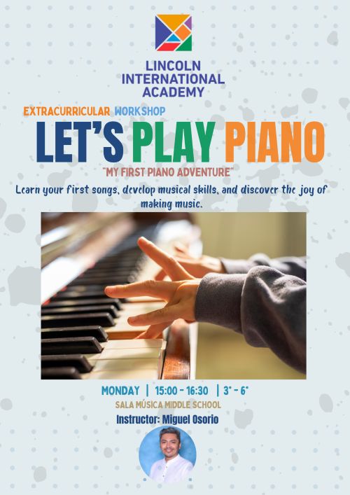 Taller de Piano 2026 - Miguel Antonio Osorio Aranguez