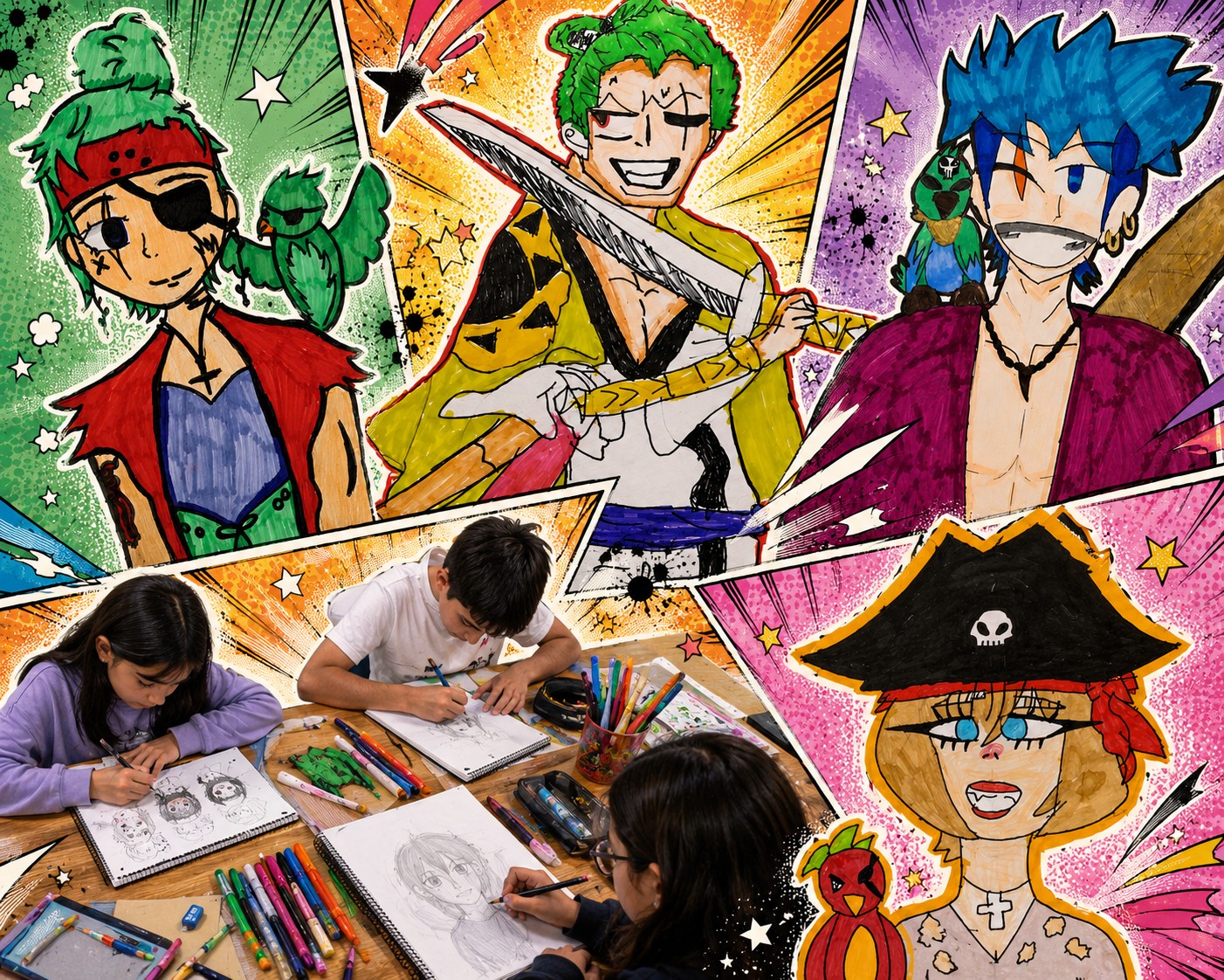 Taller de manga animé - Francisca Devia