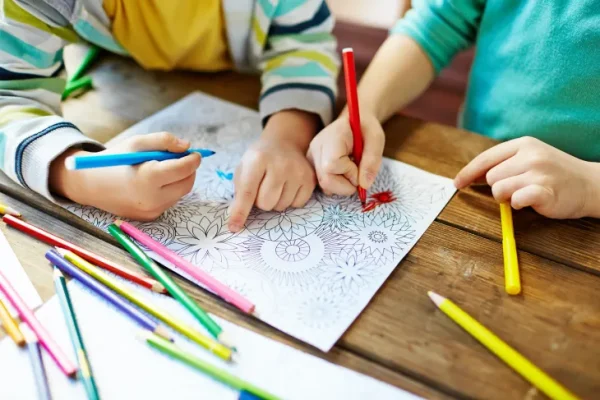 Imagen Coloring as therapy