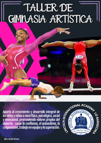 POSTER TALLER GIMNASIA PENDON - Anahí Francisca Bravo González